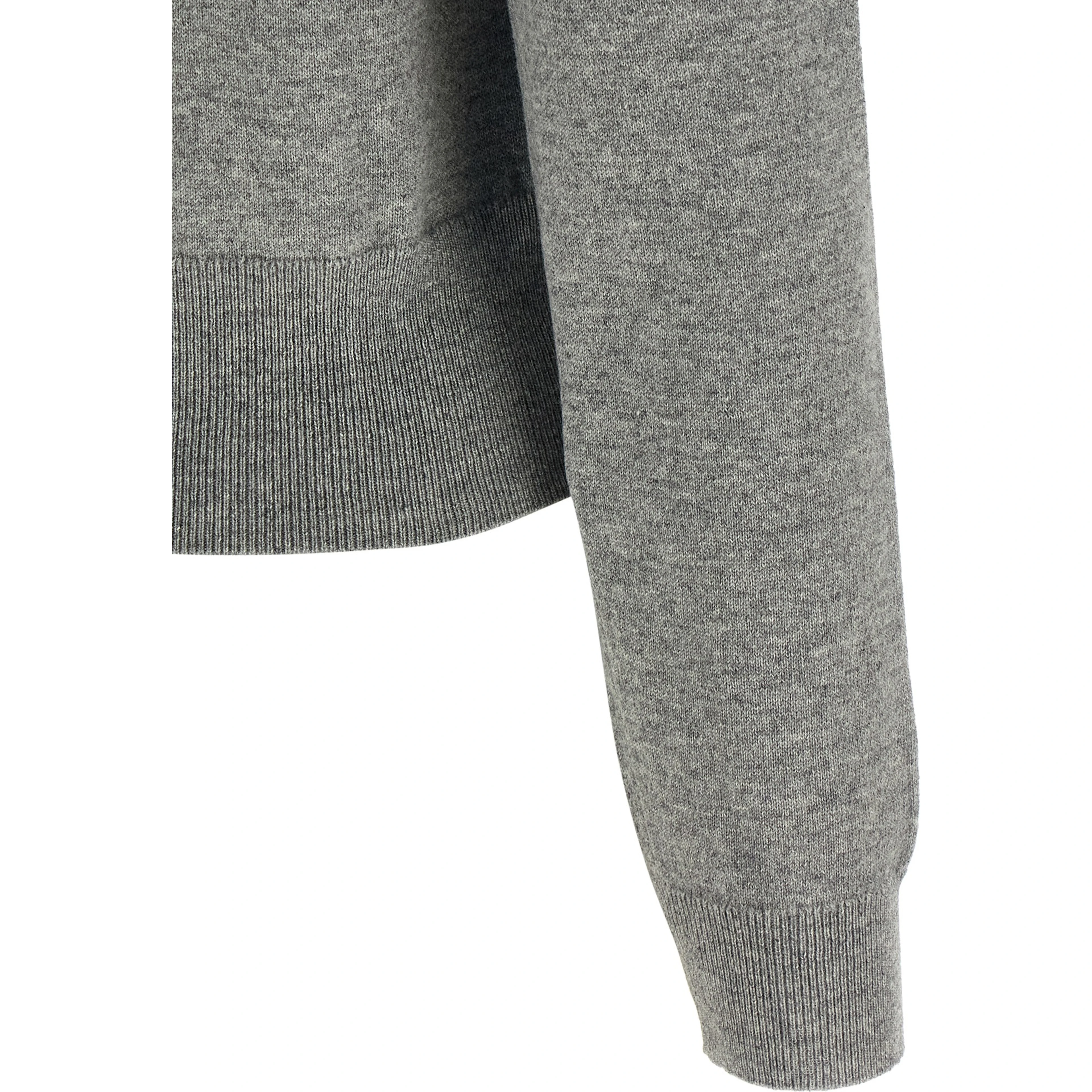 Gray Cashmere Cardigan