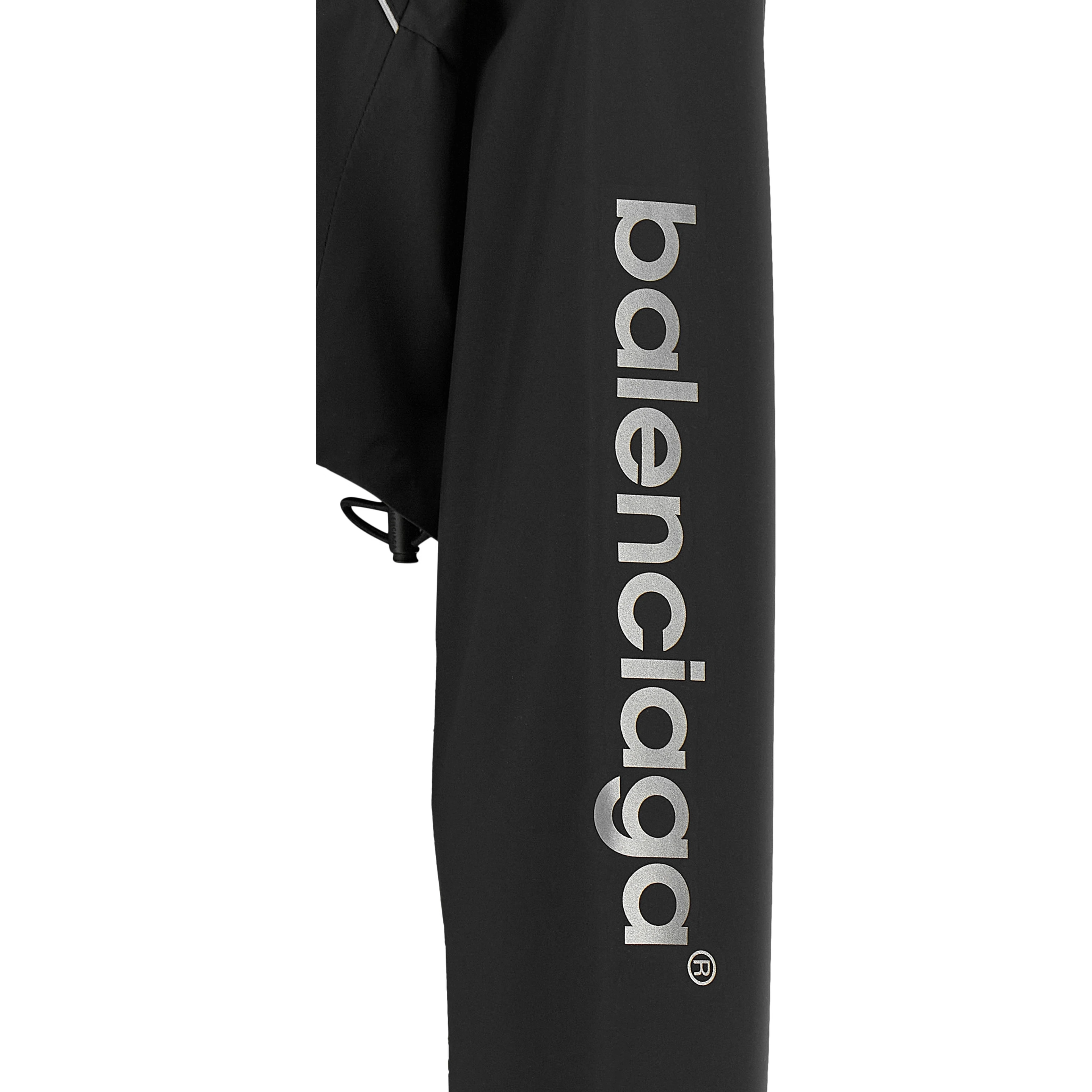Black Polyester Sweatshirt