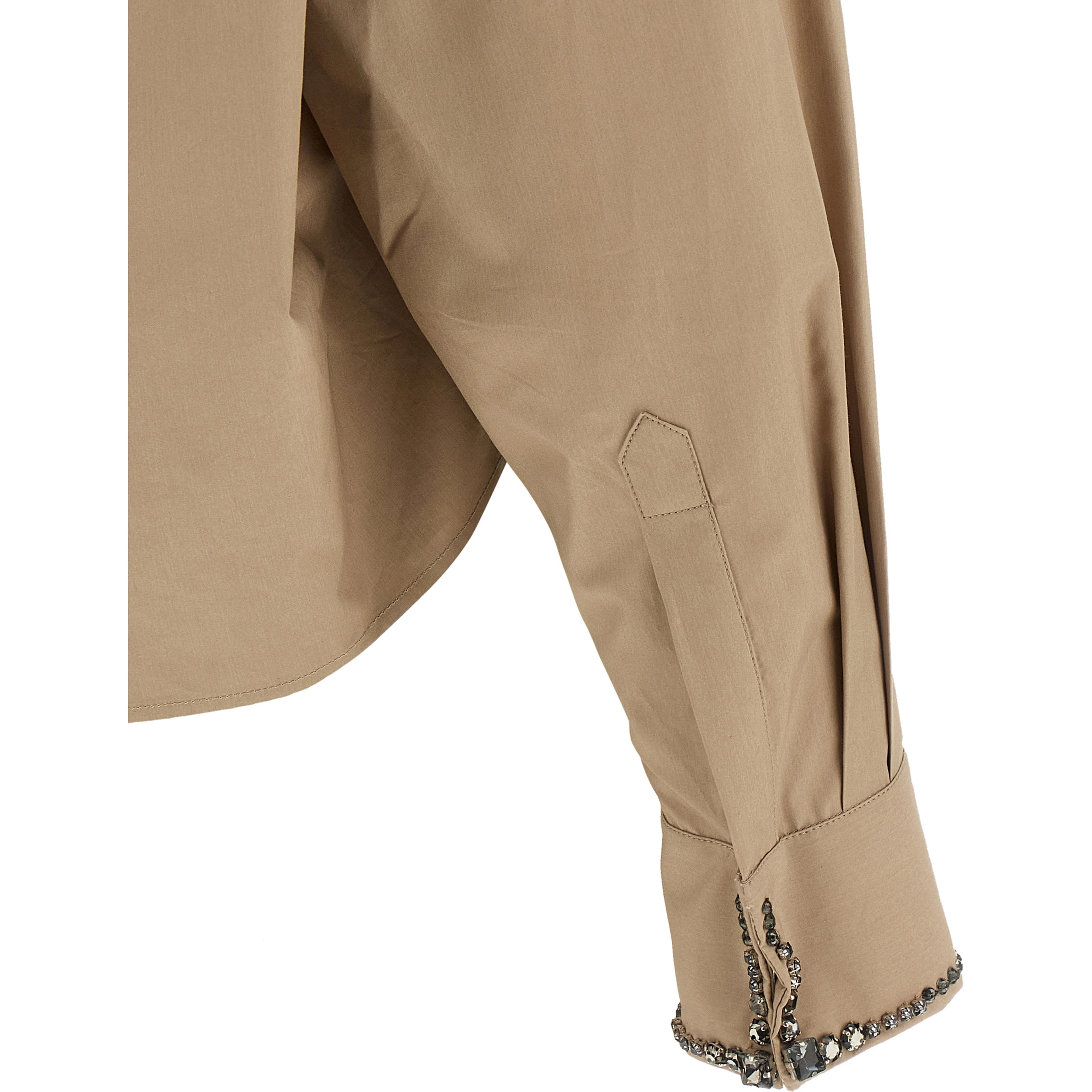Beige Cotton Blouse