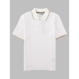 Polo con patch logo