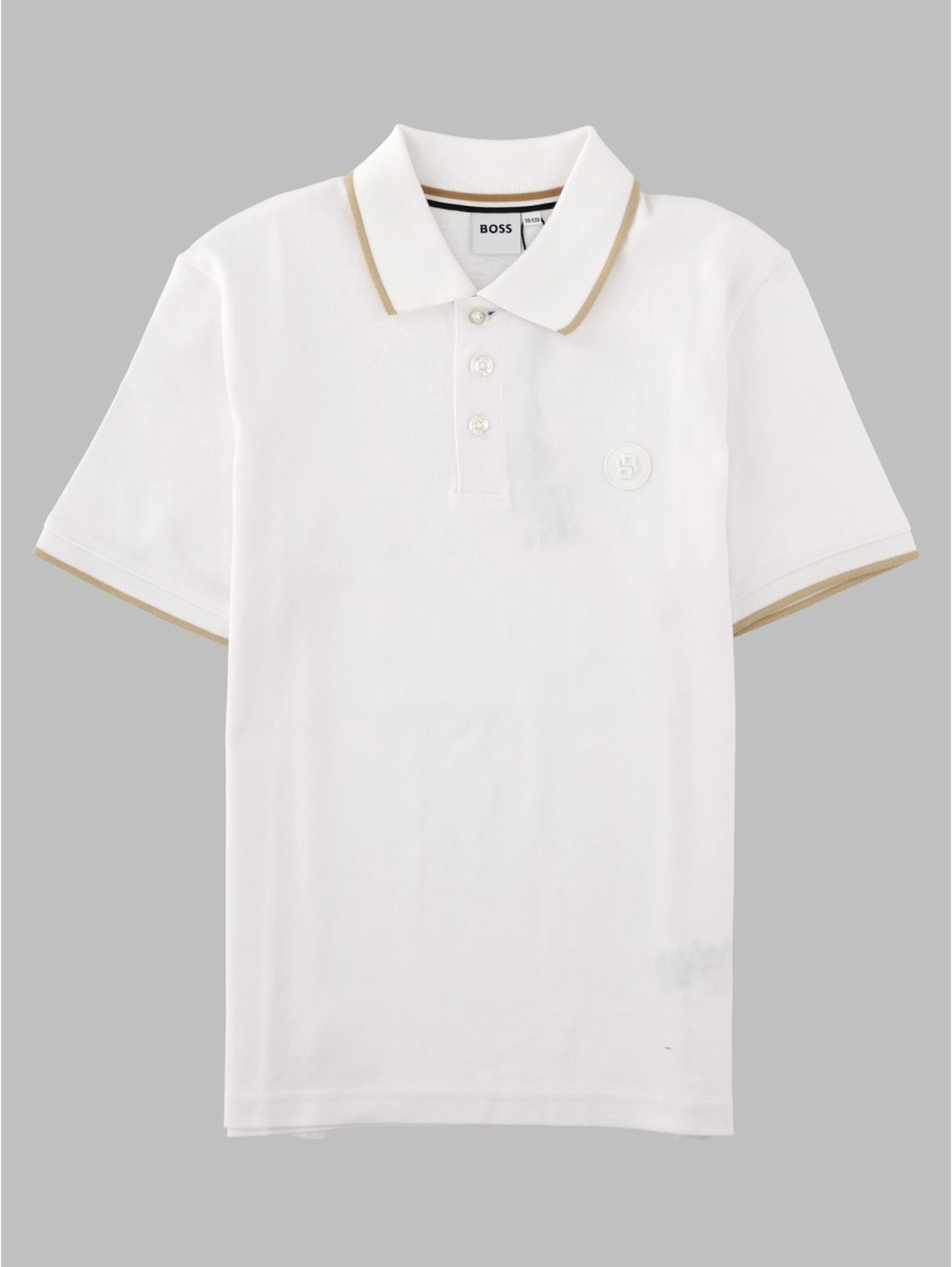 Polo con patch logo