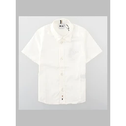 Camicia in cotone a manica corta