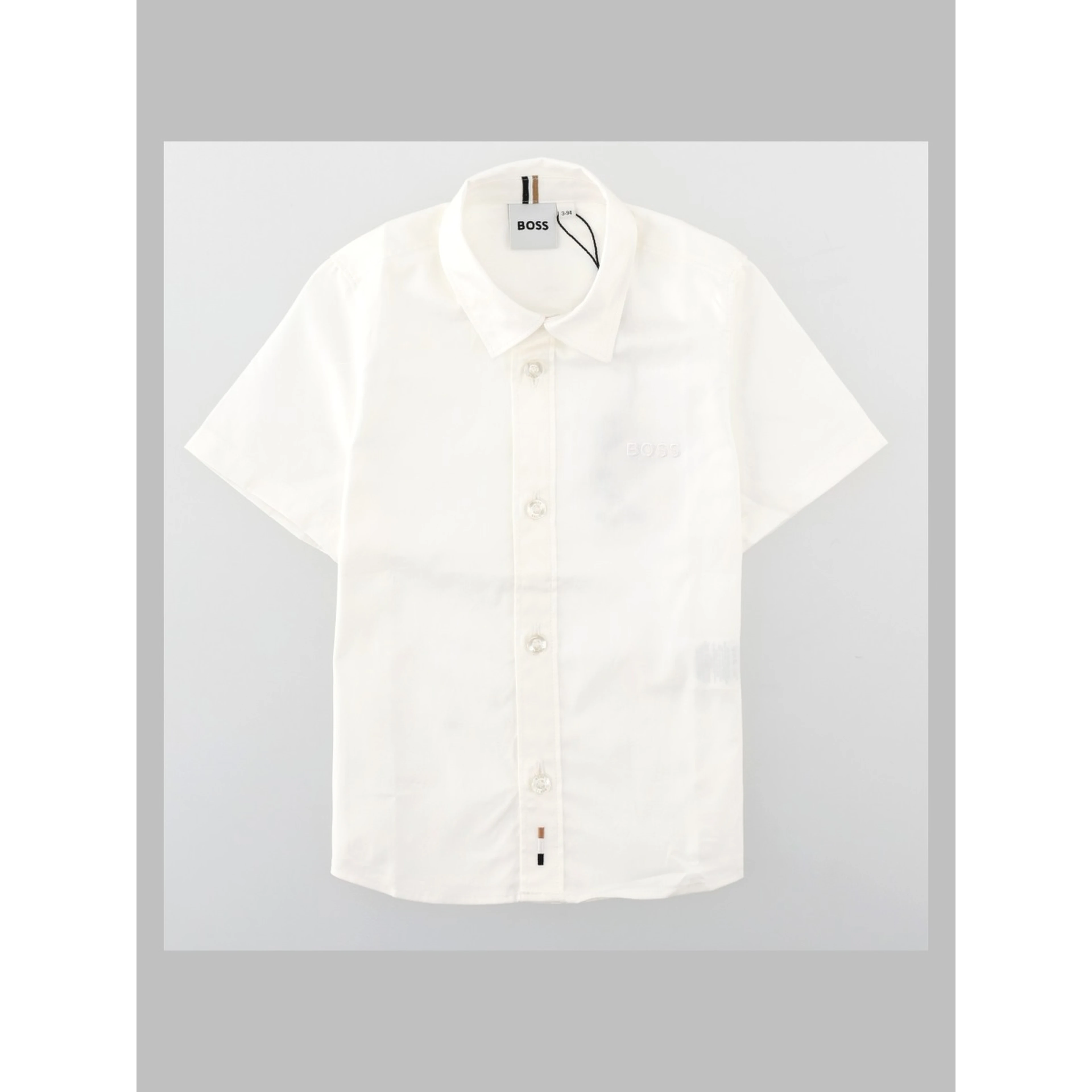 Camicia in cotone a manica corta