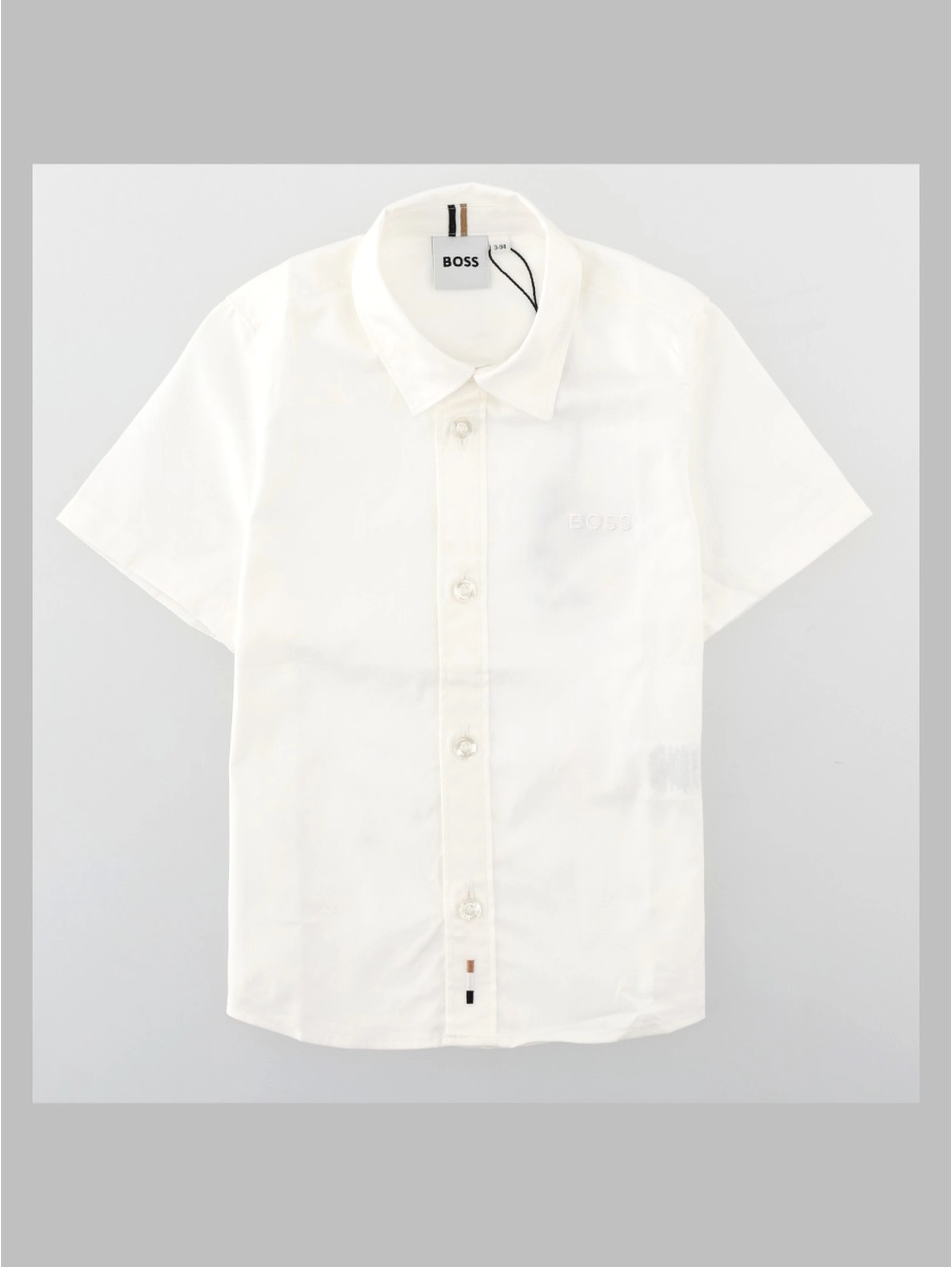 Camicia in cotone a manica corta