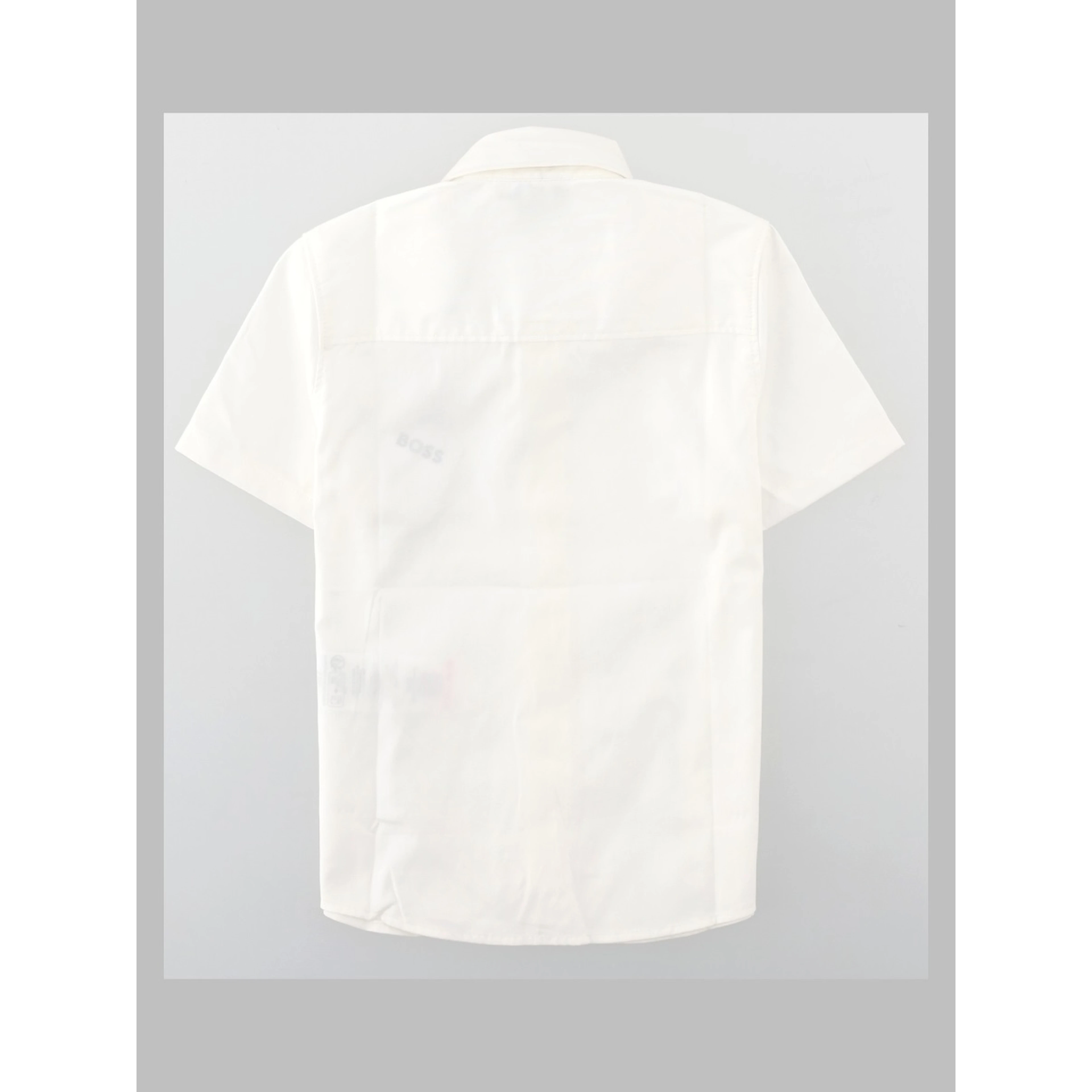 Camicia in cotone a manica corta
