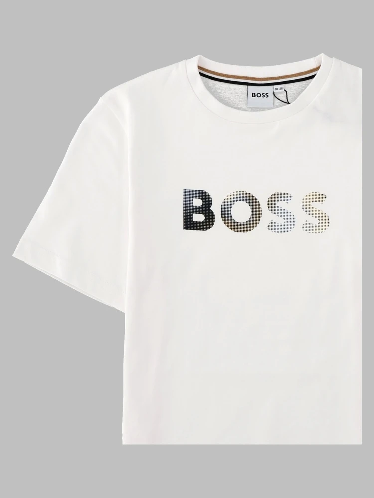 T-shirt con logo in cotone