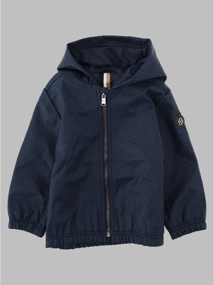 Giacca a vento con monogramma