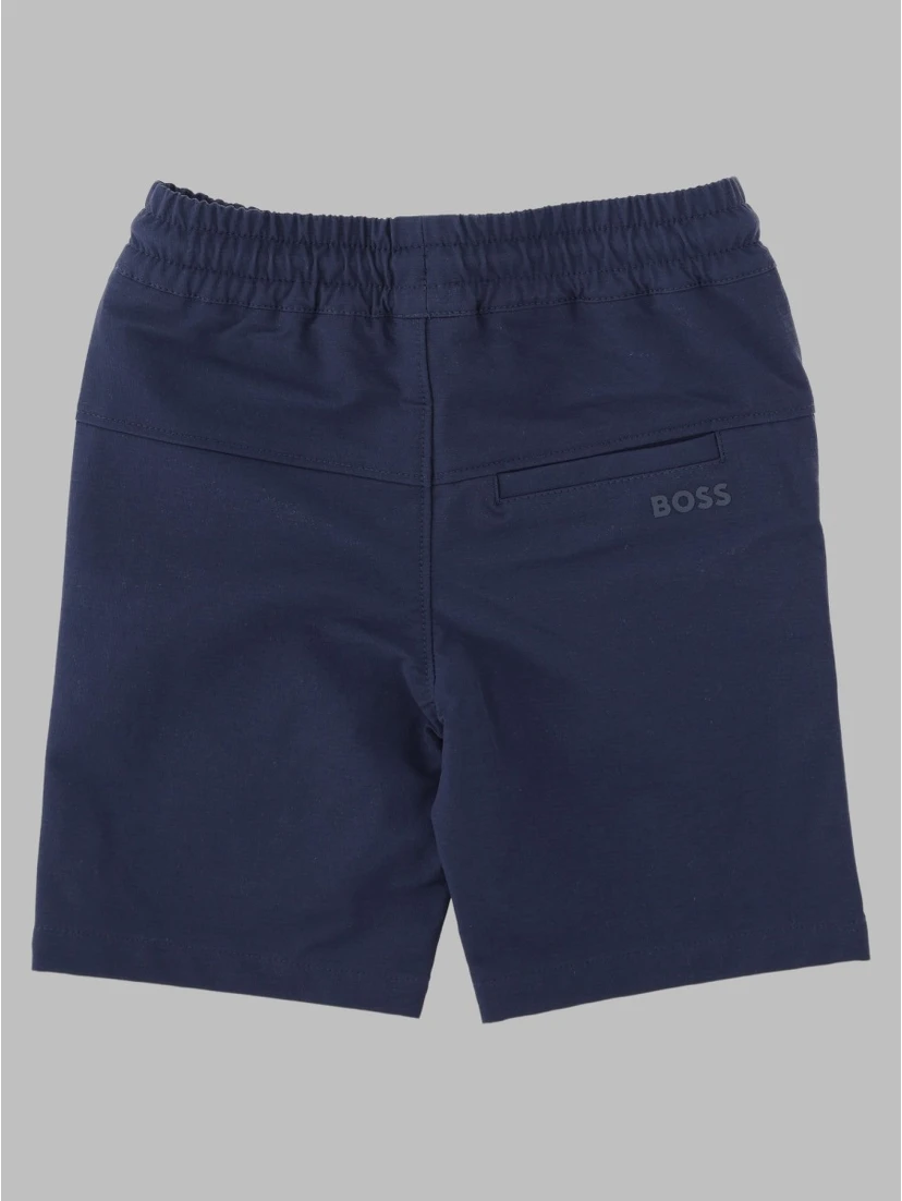 Shorts in pile elasticizzato