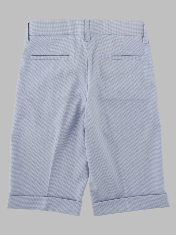 Shorts in pied de poule con vita regolabile grazie ad elastico interno alternative