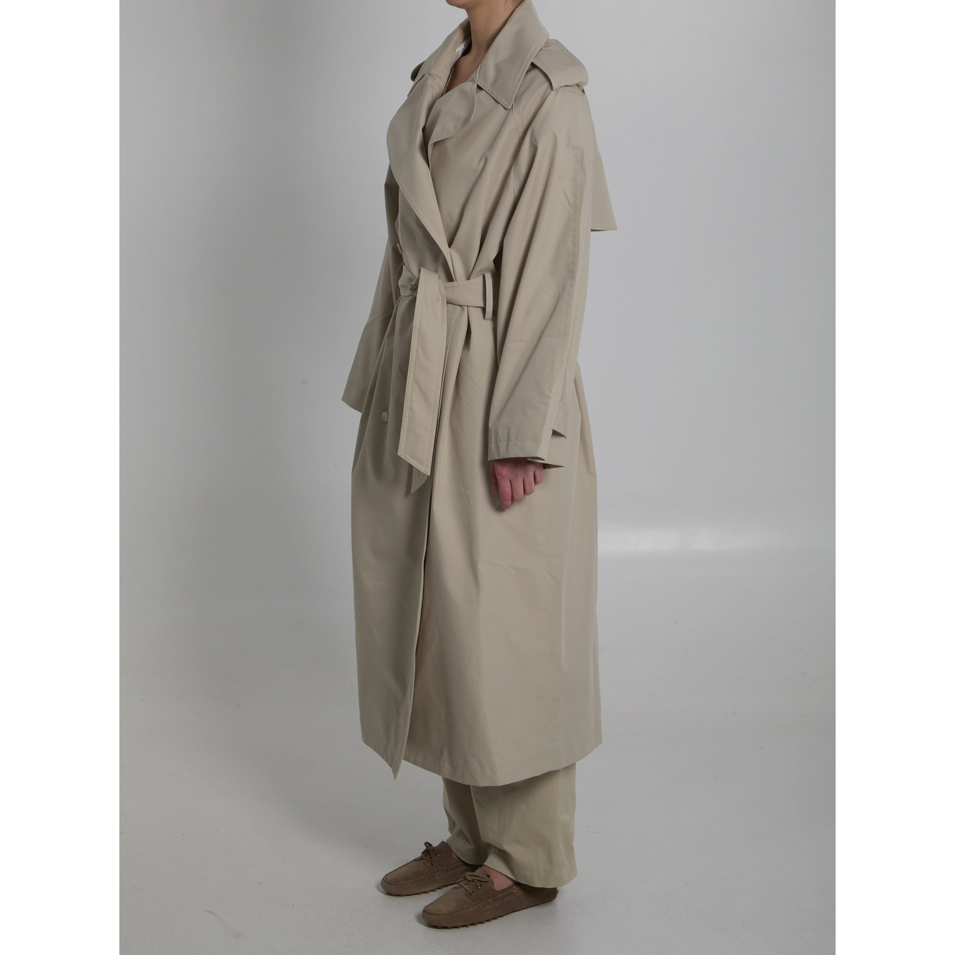 Riva cotton trench coat