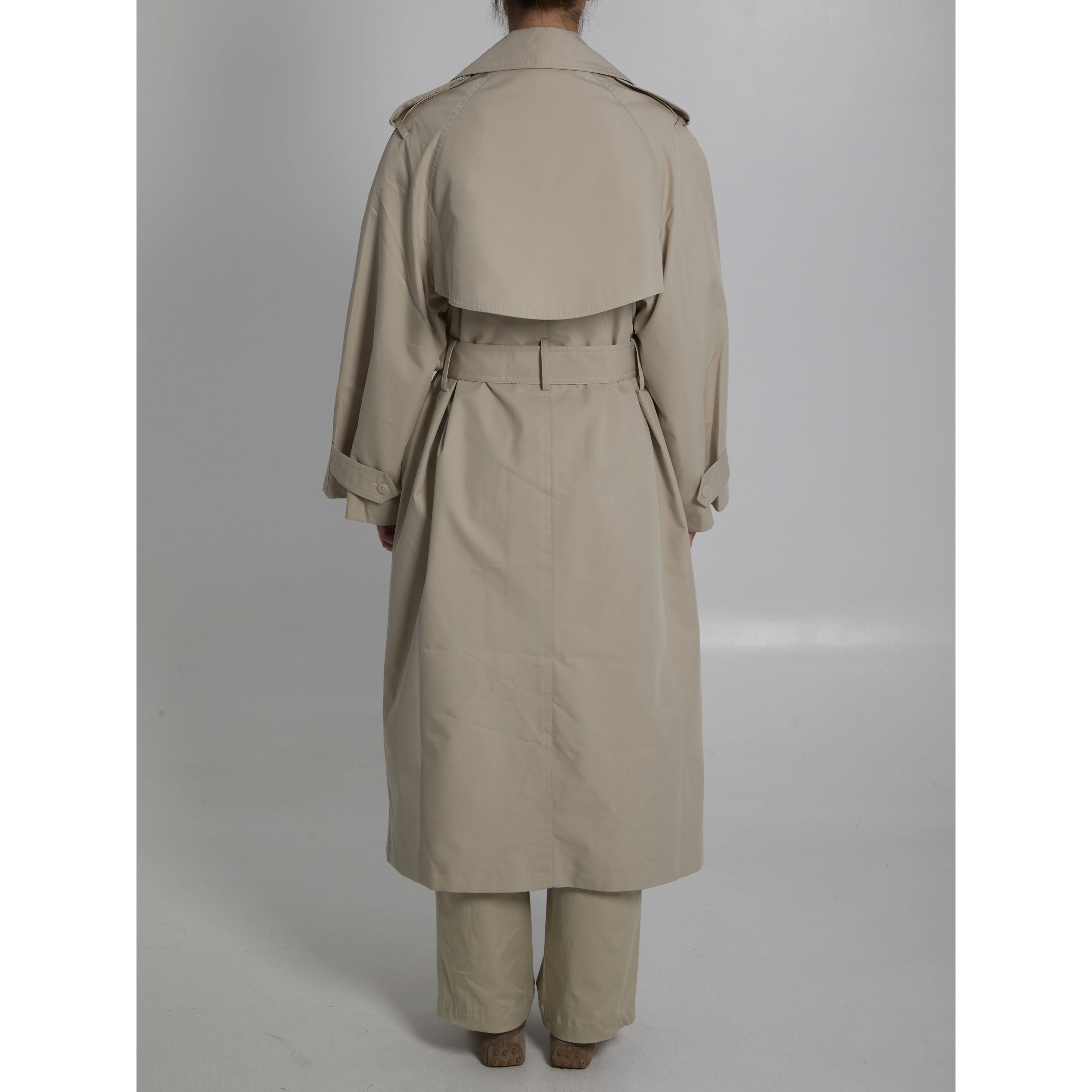 Riva cotton trench coat