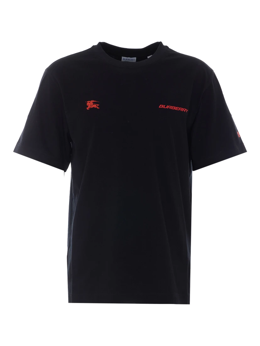 Burberry T-shirts and Polos Black