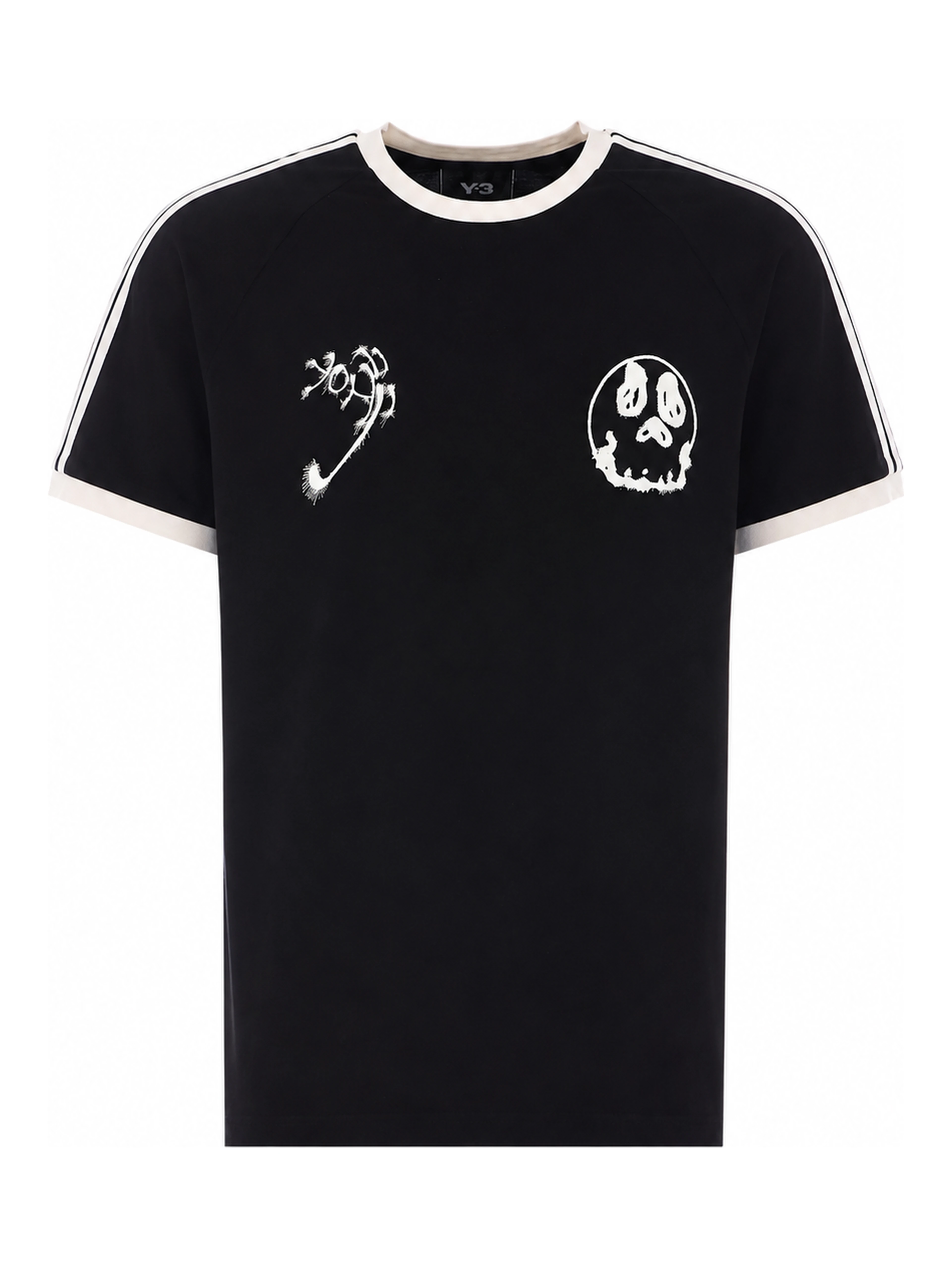 Y-3 T-shirts and Polos Black