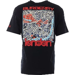 Burberry T-shirts and Polos Black