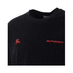 Burberry T-shirts and Polos Black
