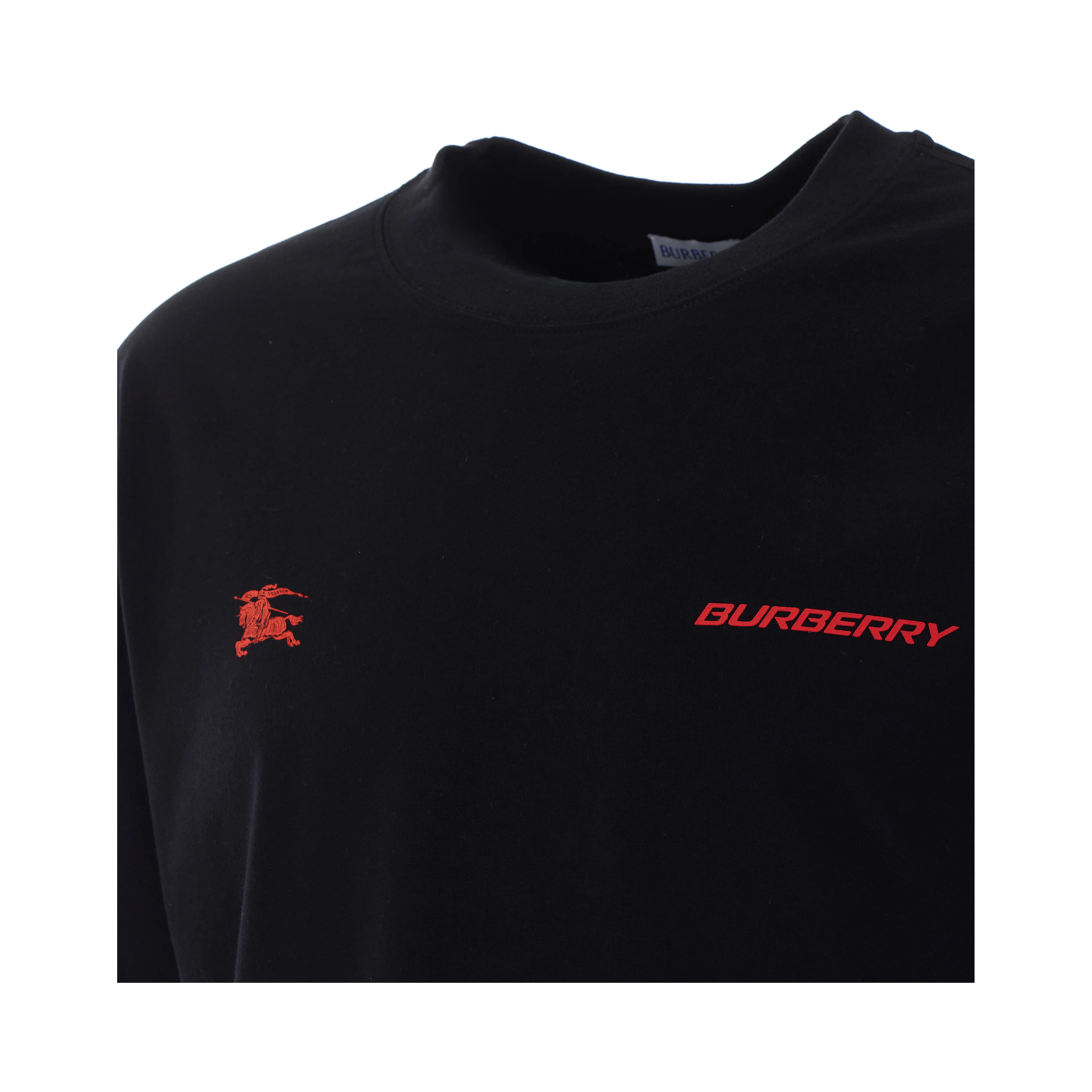 Burberry T-shirts and Polos Black