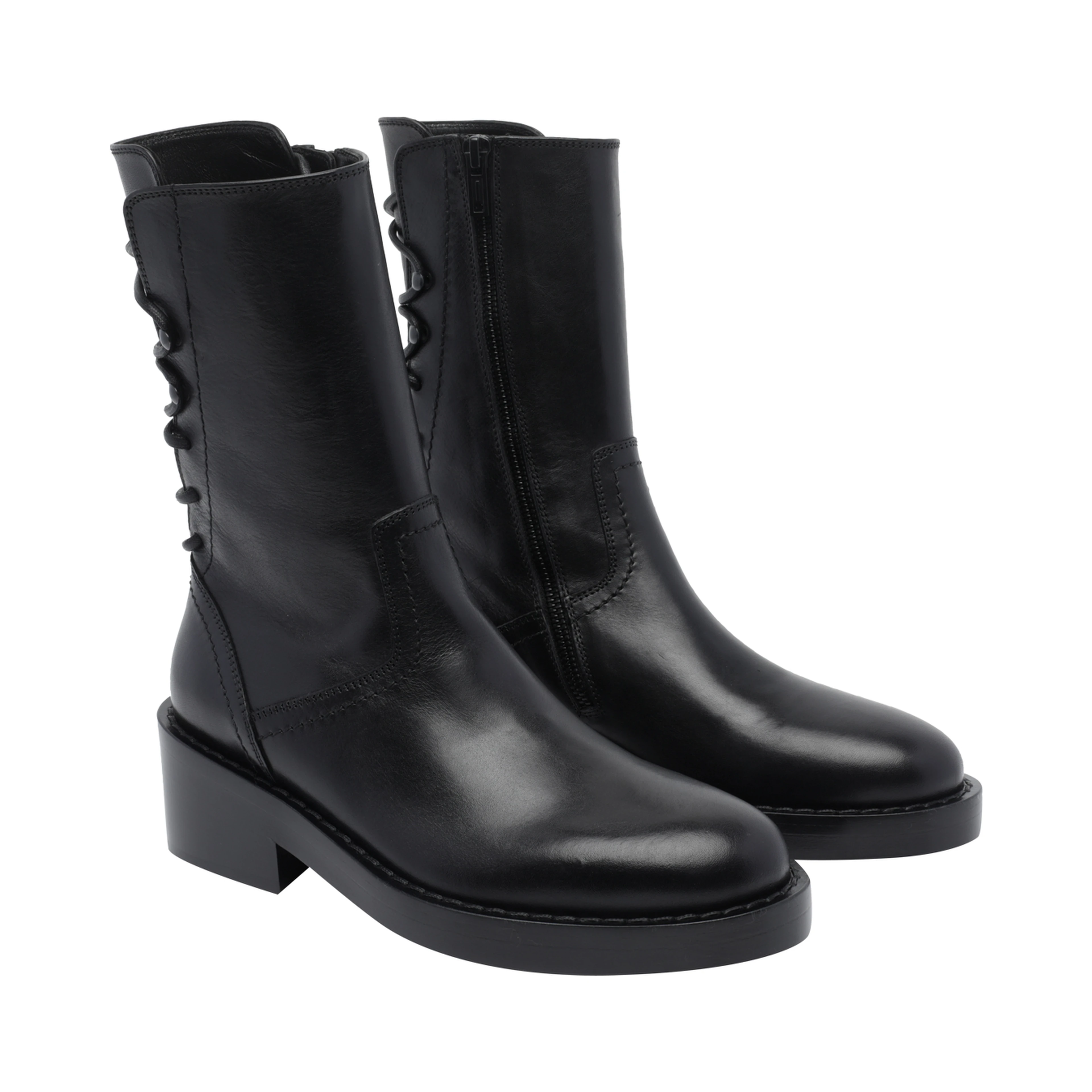 ANN DEMEULEMEESTER Boots Black