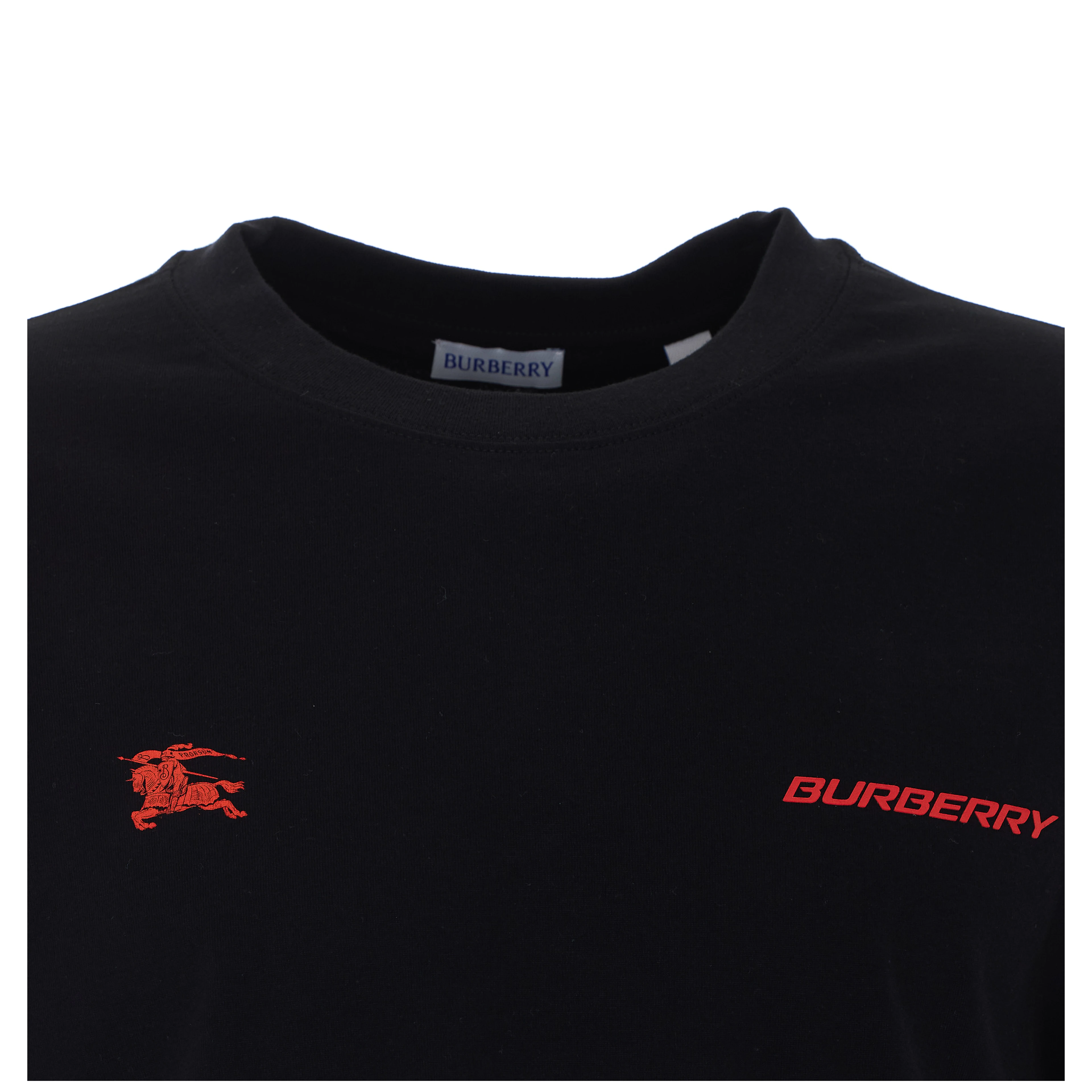 Burberry T-shirts and Polos Black