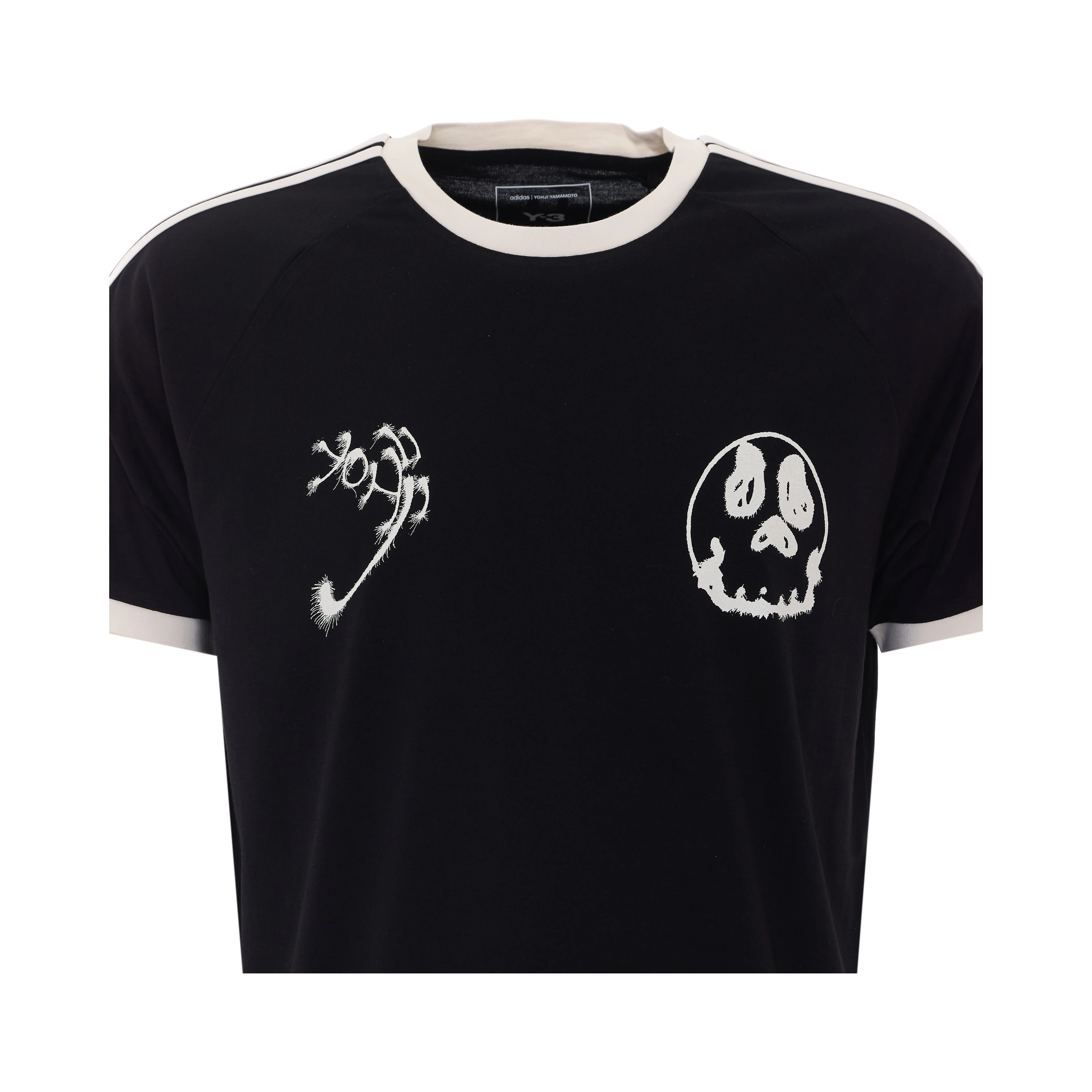 Y-3 T-shirts and Polos Black