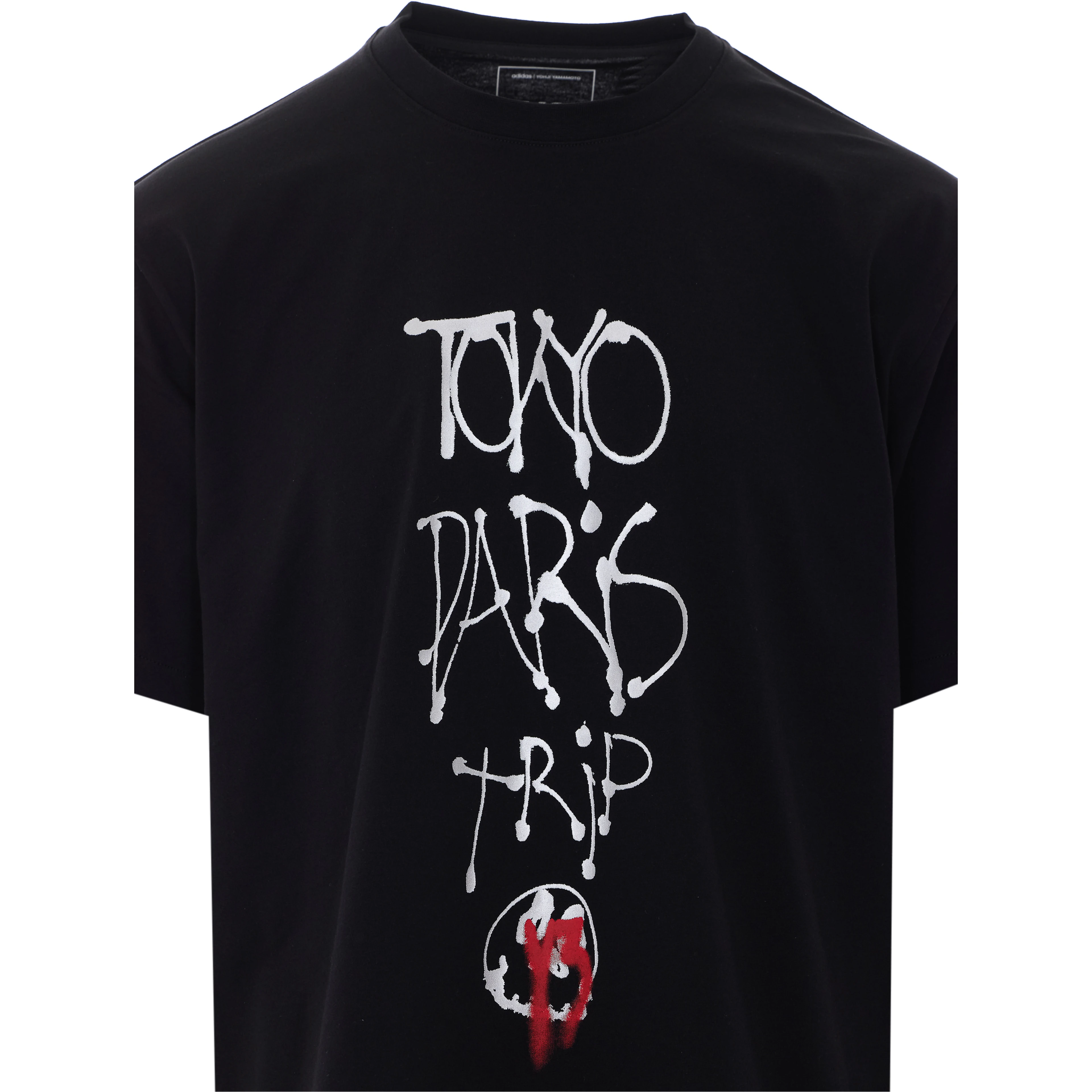 Y-3 T-shirts and Polos Black