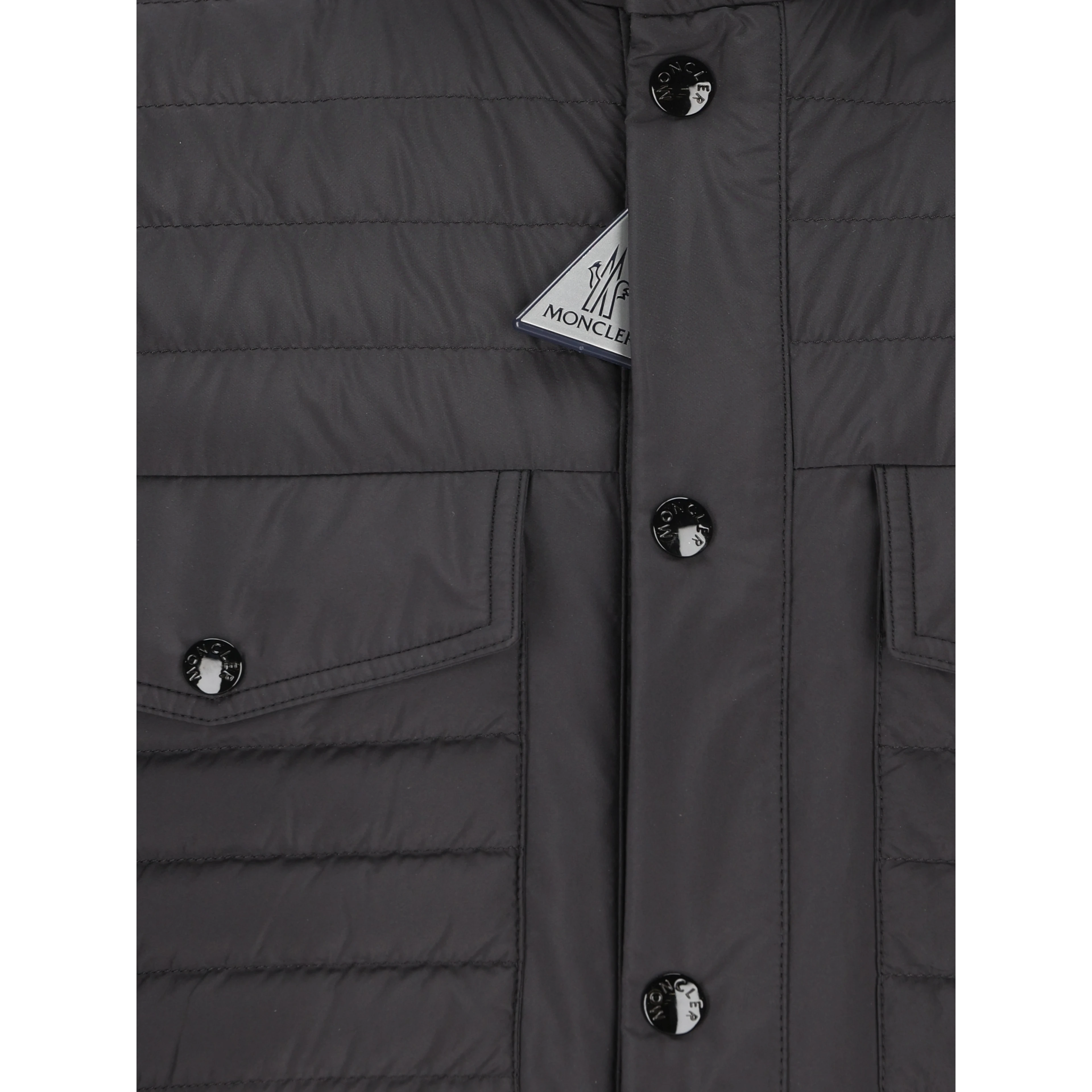 Moncler Coats Black