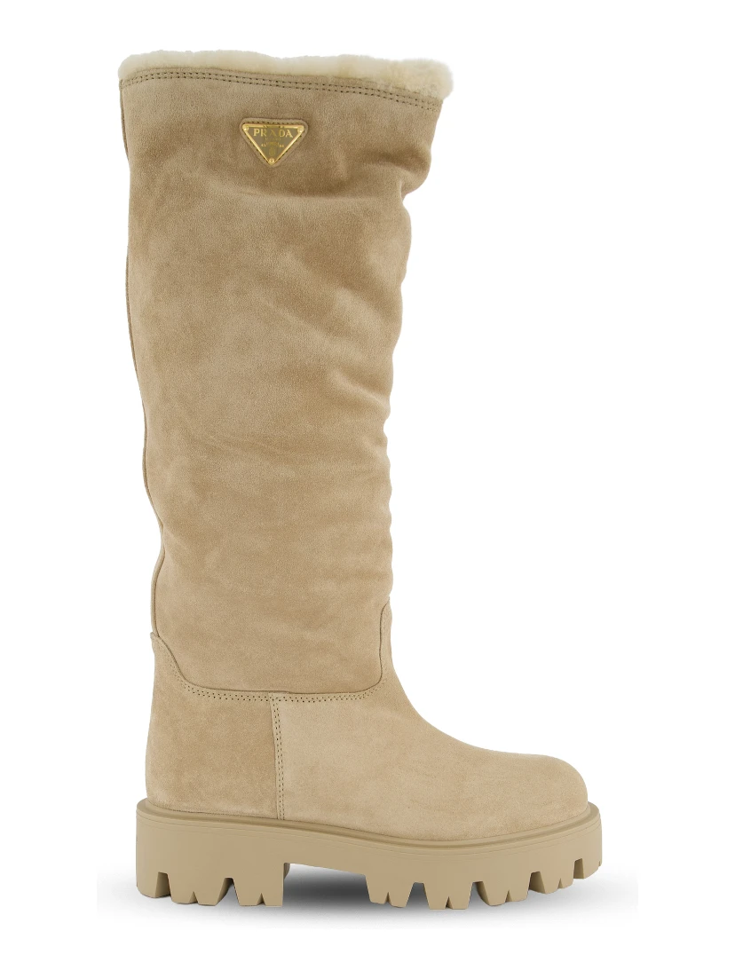 Prada Boots Beige