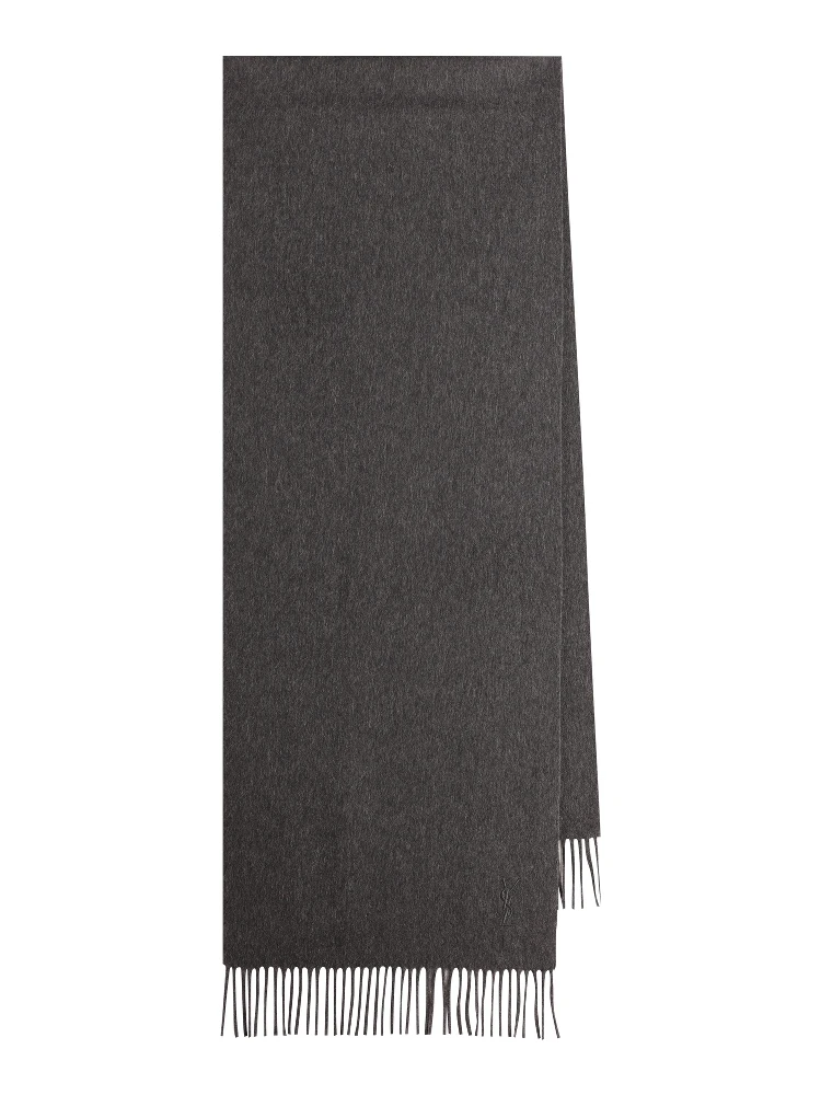 Saint Laurent Scarfs Grey