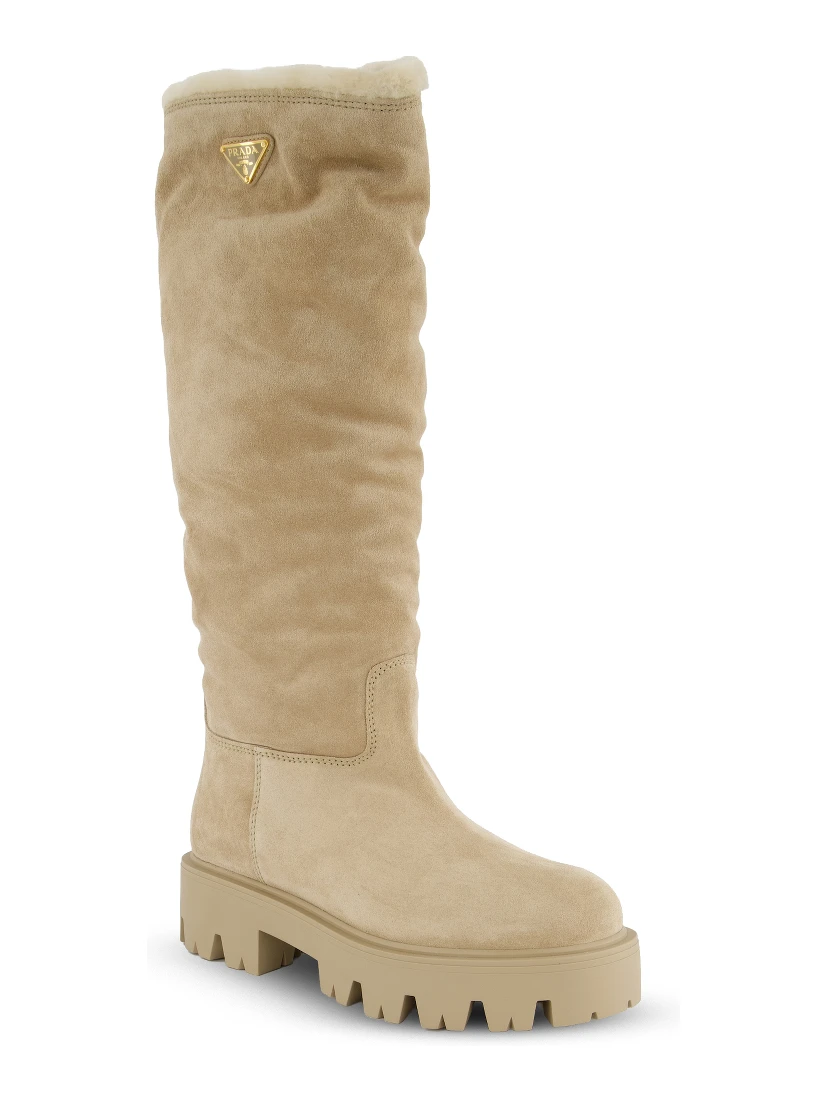 Prada Boots Beige