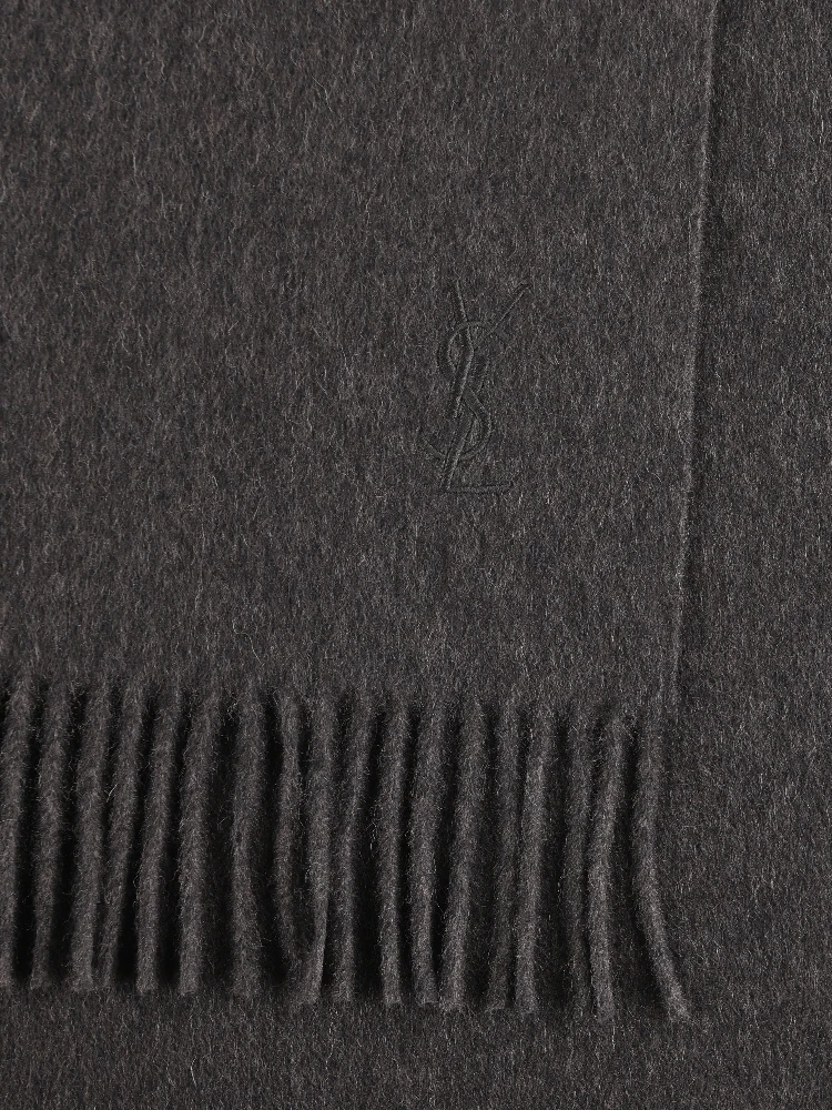 Saint Laurent Scarfs Grey alternative