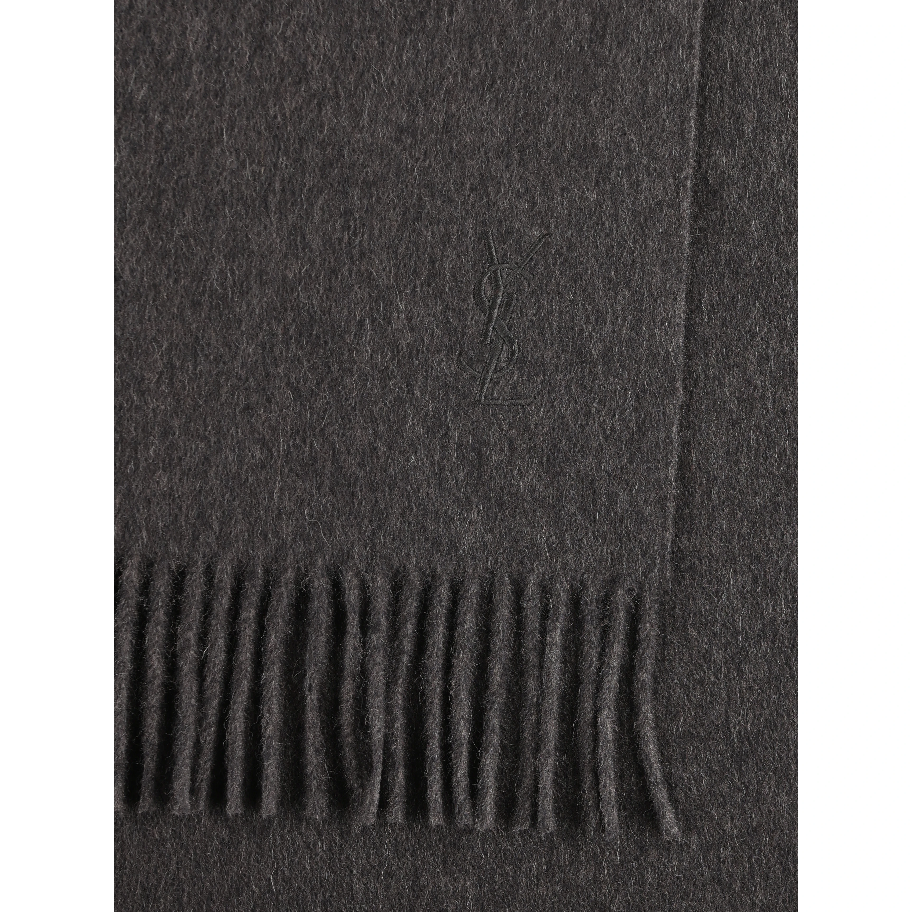 Saint Laurent  Scarfs Grey