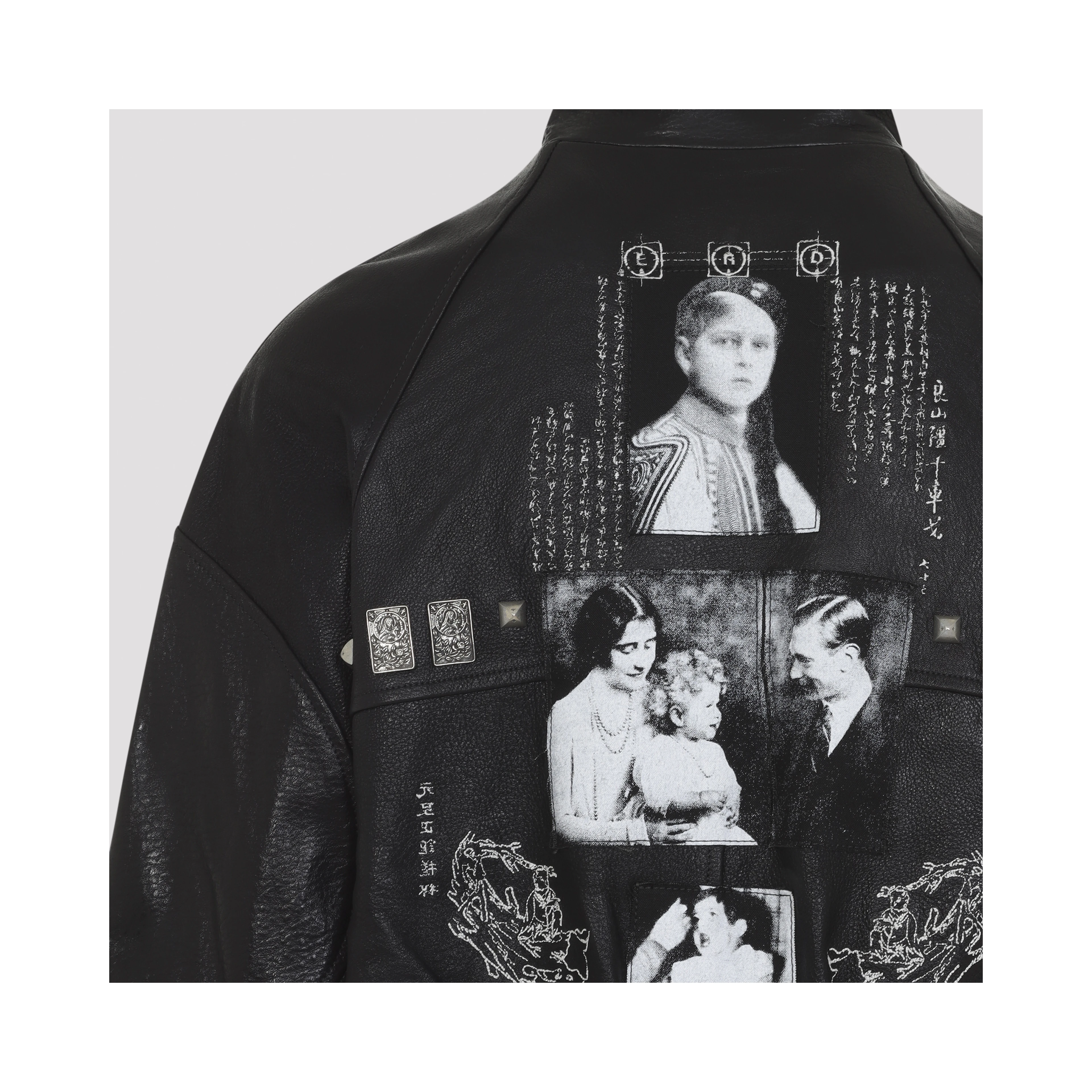 Enfants Riches Déprimés Prince Phillip`s Childhood Leather Jacket