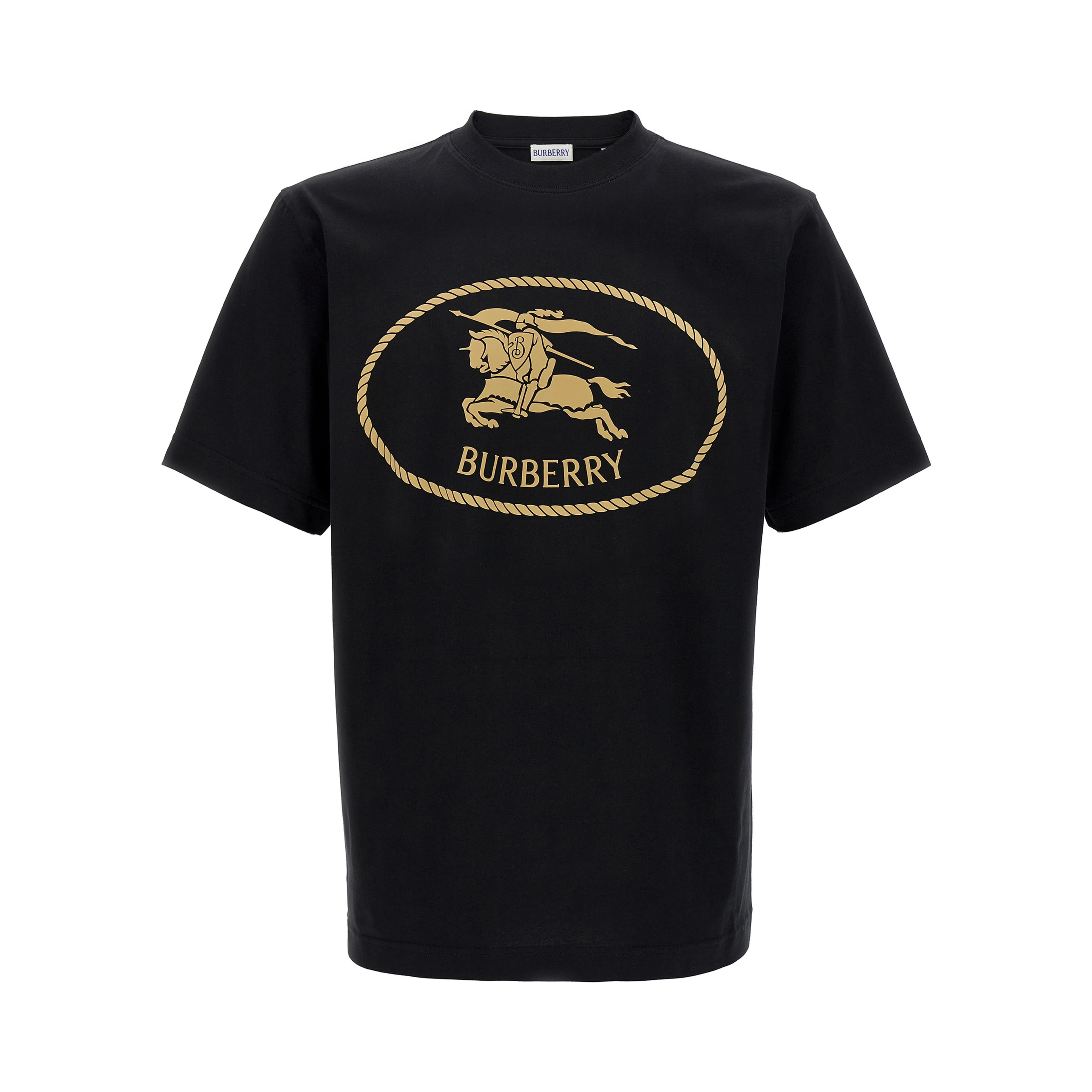 Black Cotton T-Shirt