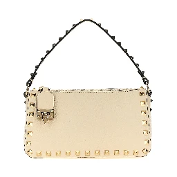 White Calfskin Shoulder Bag