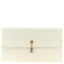 White Calfskin Clutch Bag