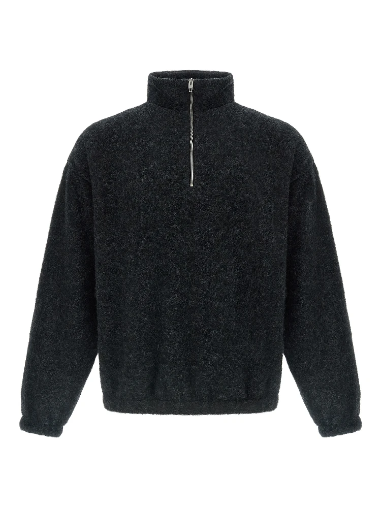 Gray Wool Sweatshirt