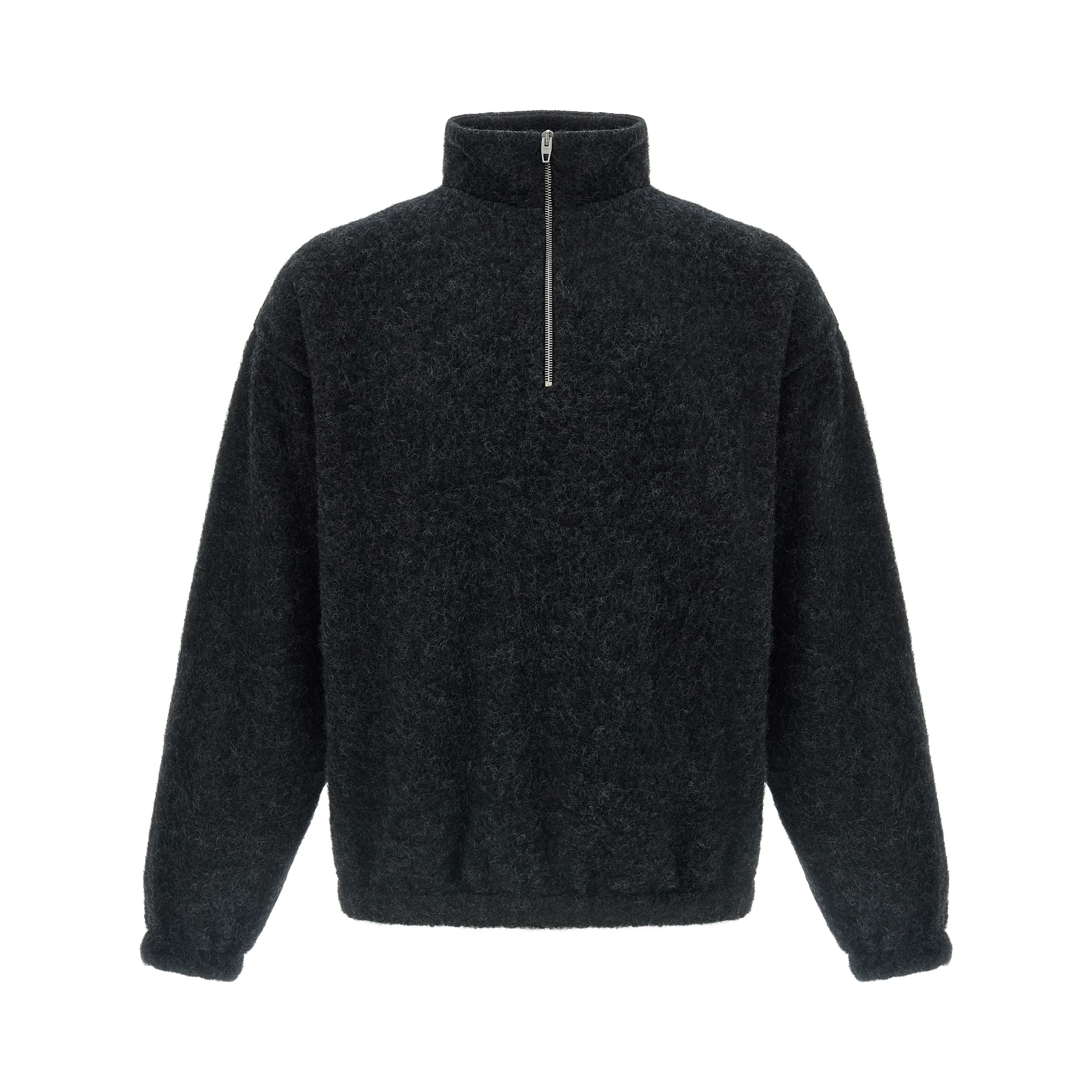 Gray Wool Sweatshirt