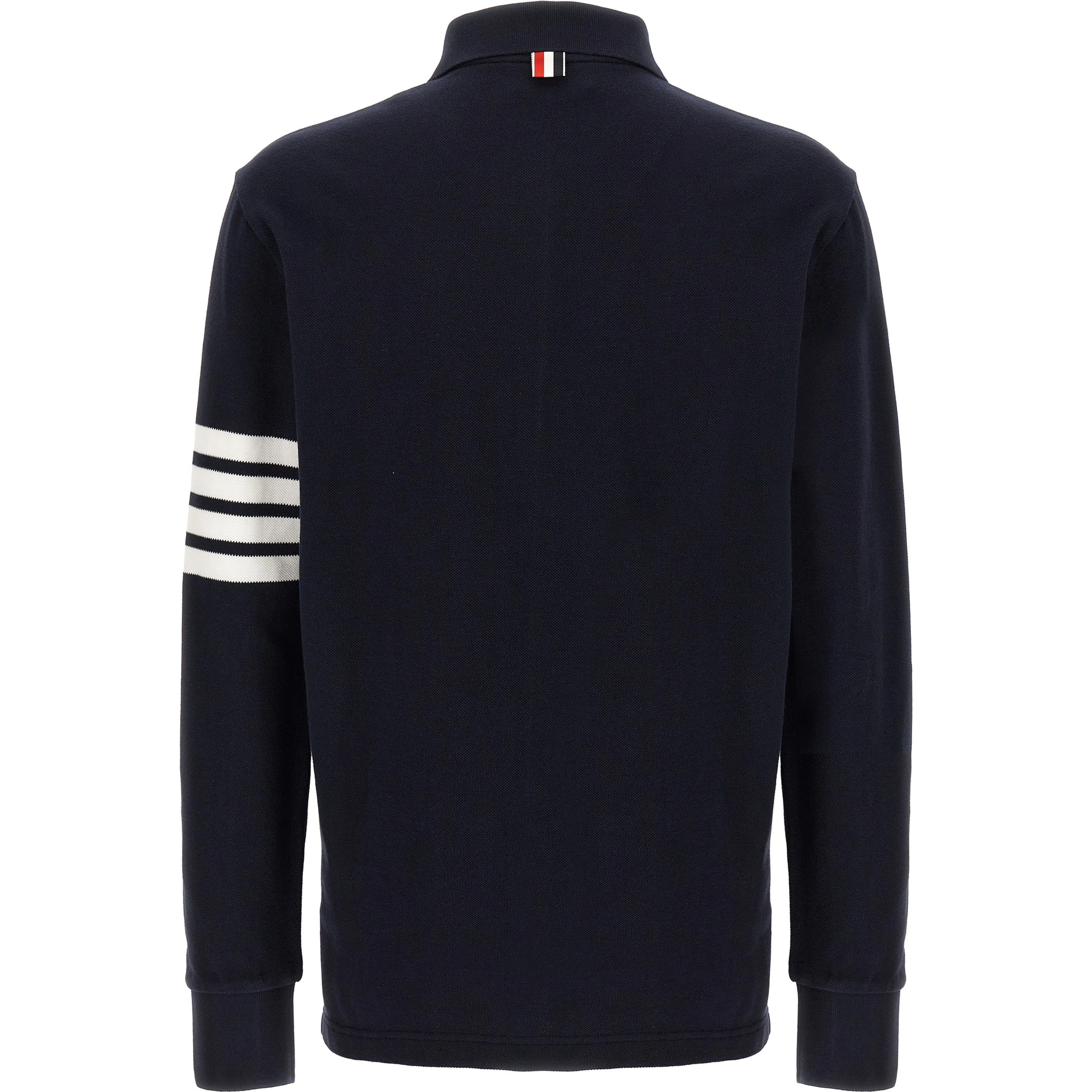 Blue Cotton Polo Shirt