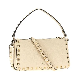 White Calfskin Shoulder Bag