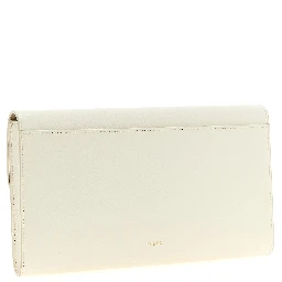 White Calfskin Clutch Bag