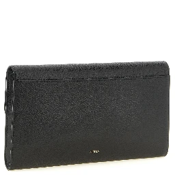 Black Calfskin Clutch Bag
