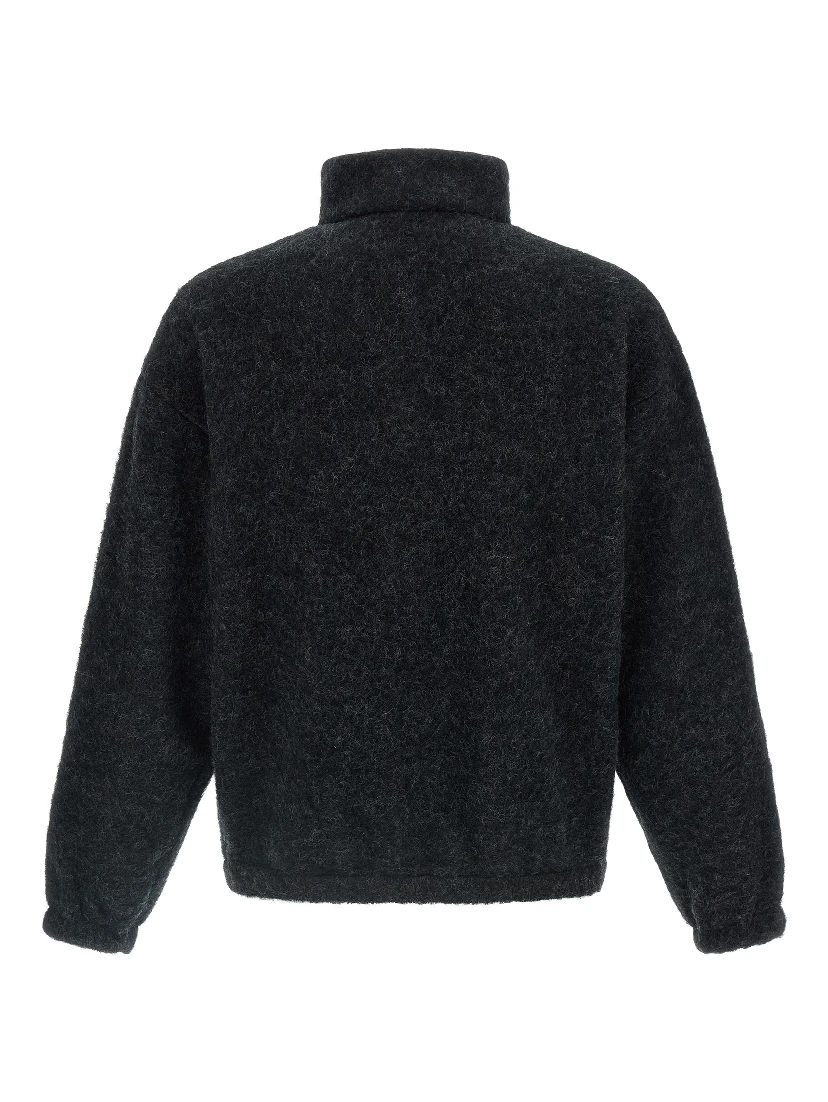 Gray Wool Sweatshirt