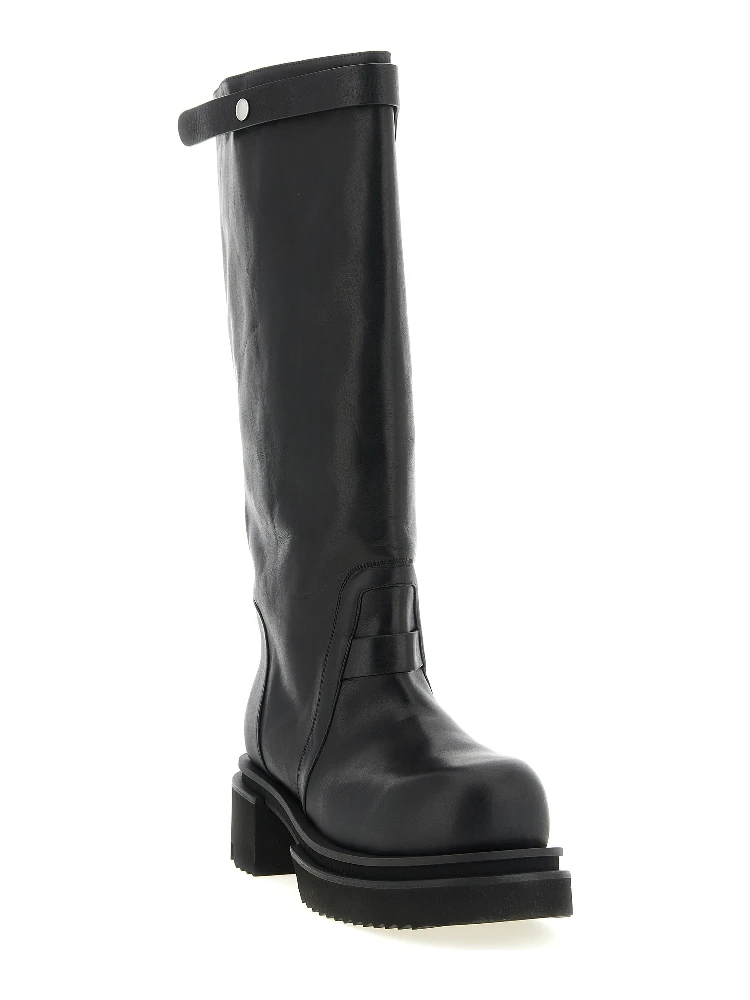 Black Calfskin Over The Knee alternative