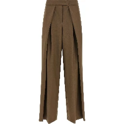 Brown Wool Pants