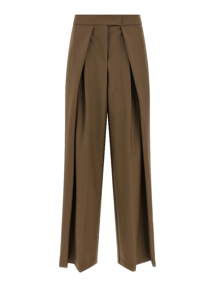 Brown Wool Pants