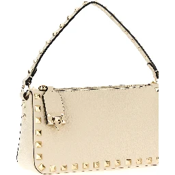 White Calfskin Shoulder Bag