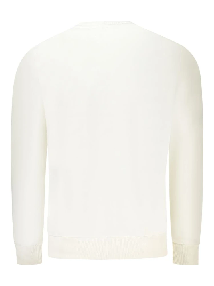 White Cotton Men's Sweatshirt
