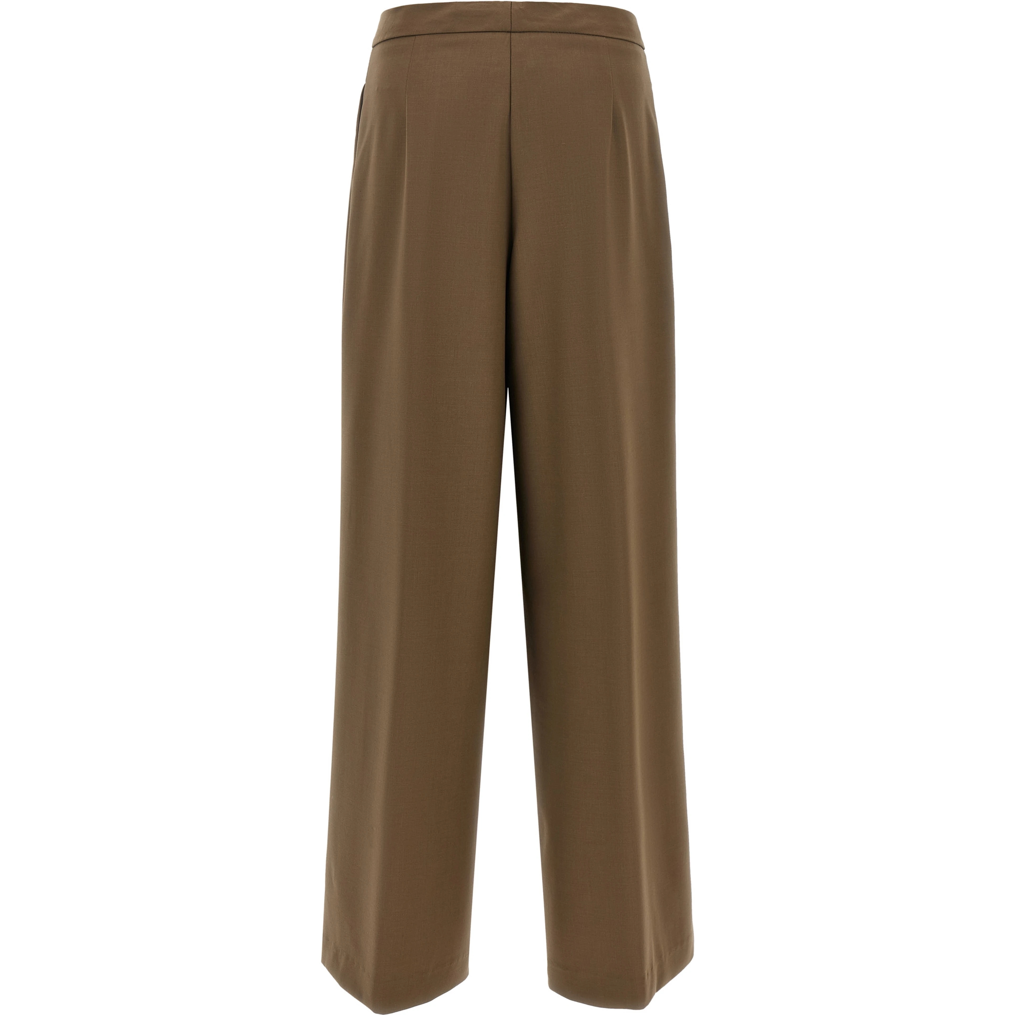 Brown Wool Pants