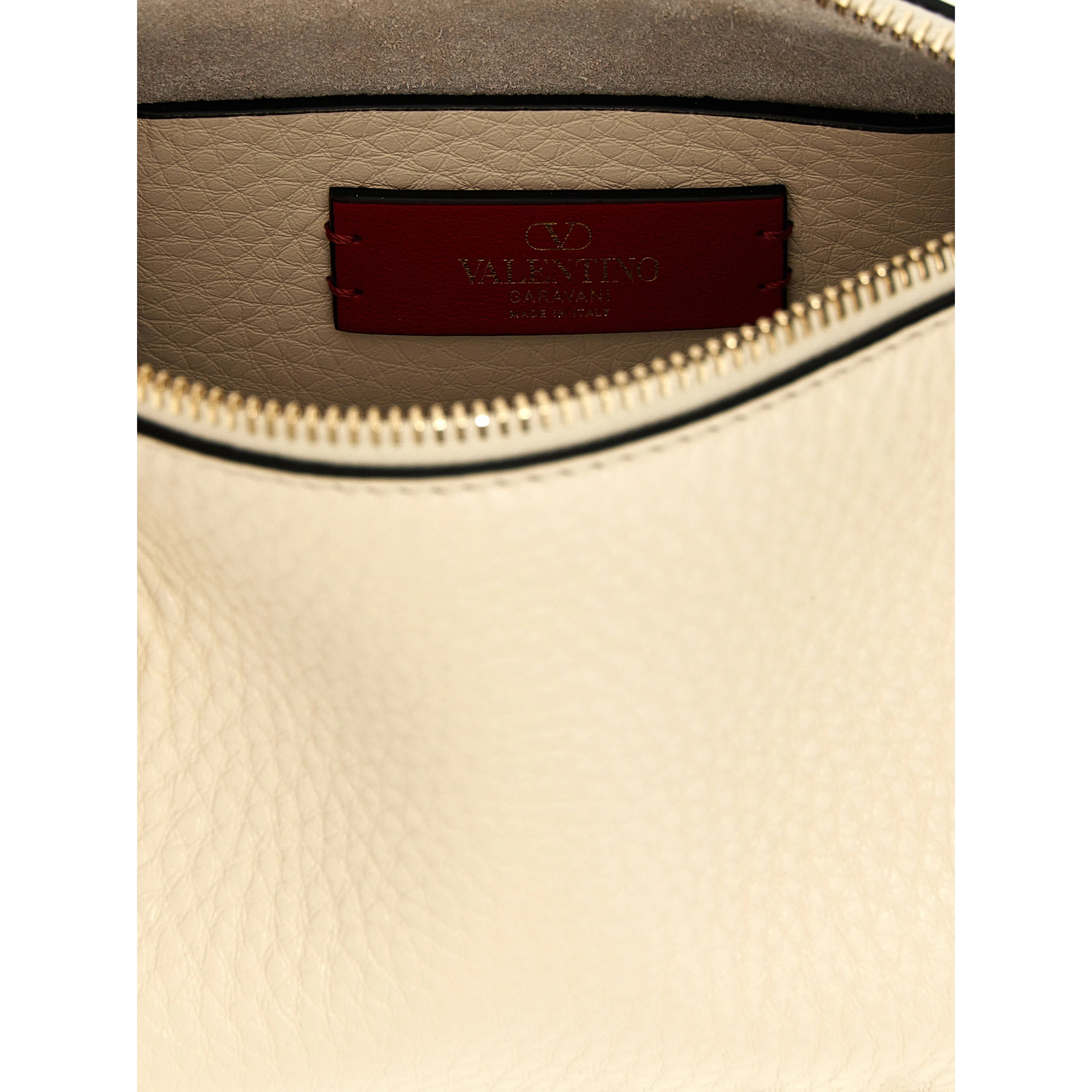 White Calfskin Shoulder Bag