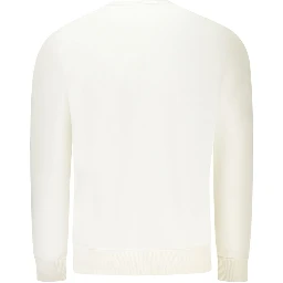 White Cotton Men's Sweatshirt