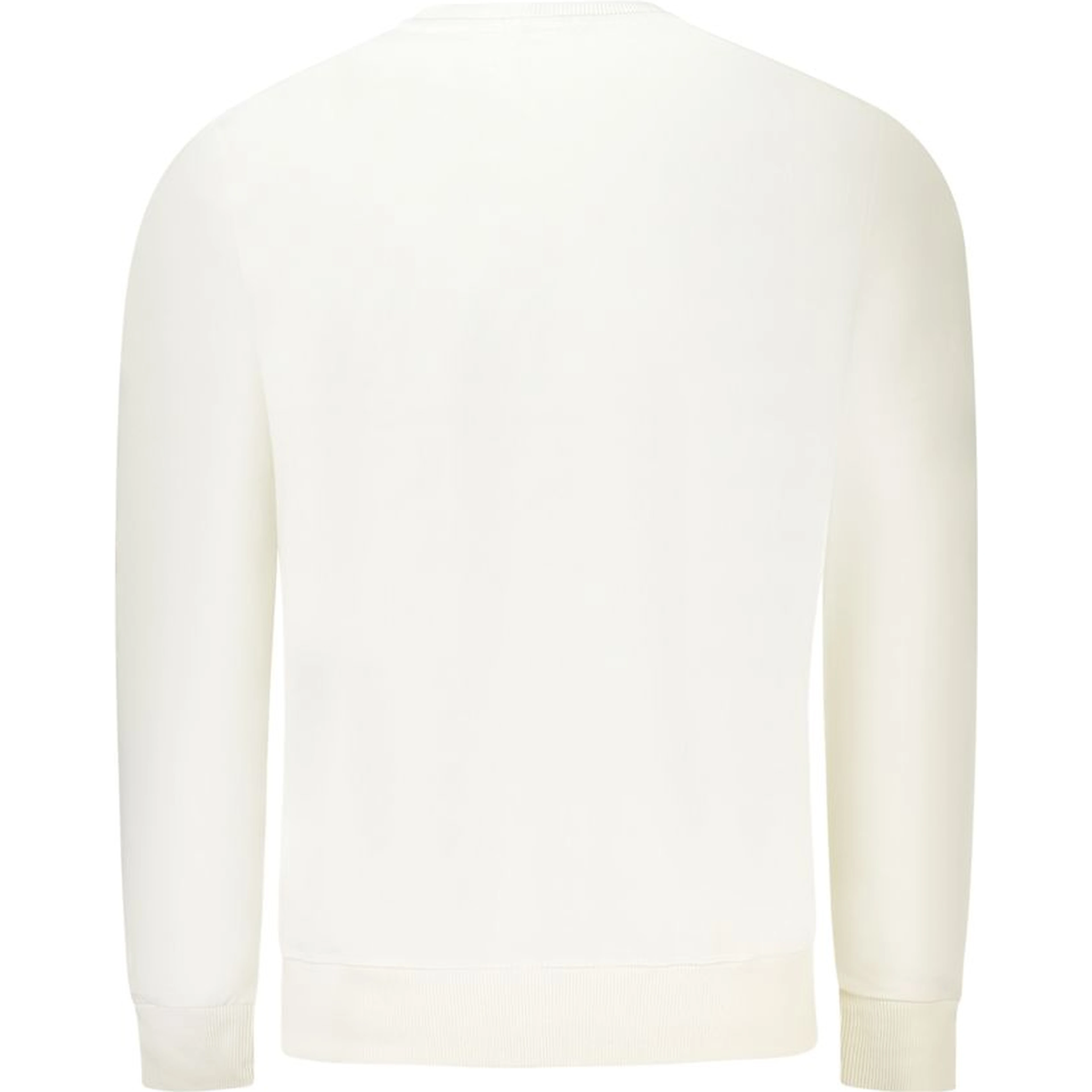 White Cotton Men's Sweatshirt